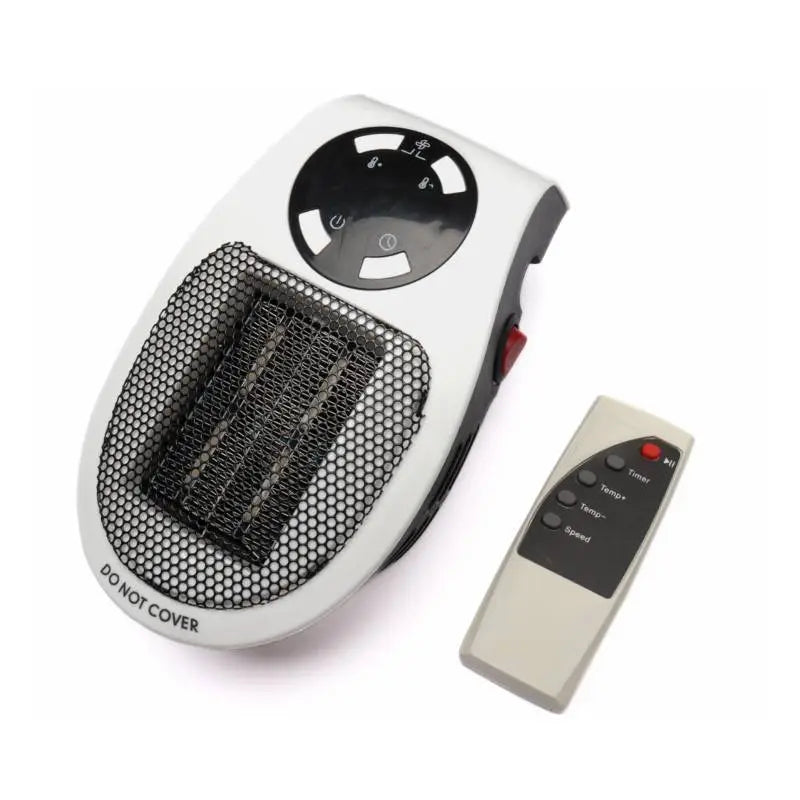 Mini Calefactor Eléctrico de Cerámica Portátil | Bajo Consumo 400W con Pantalla LED