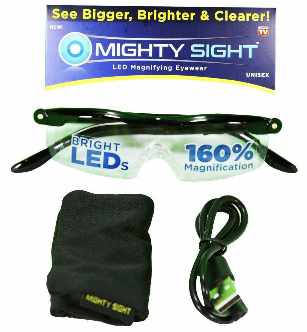 Gafas de Lupa con Aumento 160% y Luz LED | Lentes de Precisión para Lectura y Manualidades