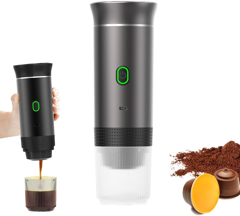 Máquina de Café Espresso Portátil 3 en 1 – Café Perfecto en Cualquier Lugar
