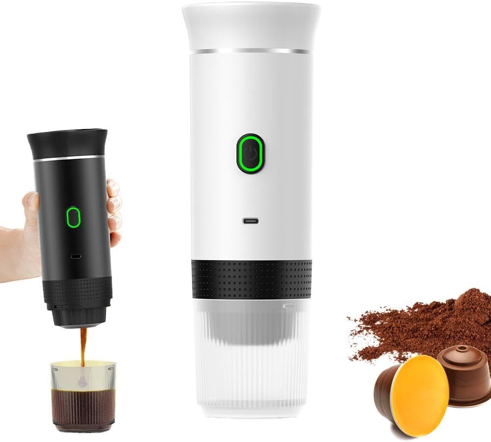 Máquina de Café Espresso Portátil 3 en 1 – Café Perfecto en Cualquier Lugar