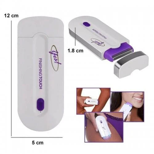 Depiladora Corporal Eléctrica con Sensor de Luz | Tecnología Sensa-Light Recargable