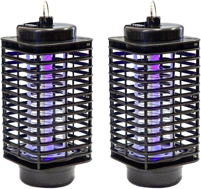Lámpara Matamosquitos Eléctrica AMBE | Repelente por Luz UV Recargable e Inalámbrica