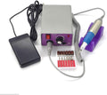Set Eléctrico de Manicura y Pedicura 30.000 RPM | Torno Profesional con Brocas, Lima y Pulidor