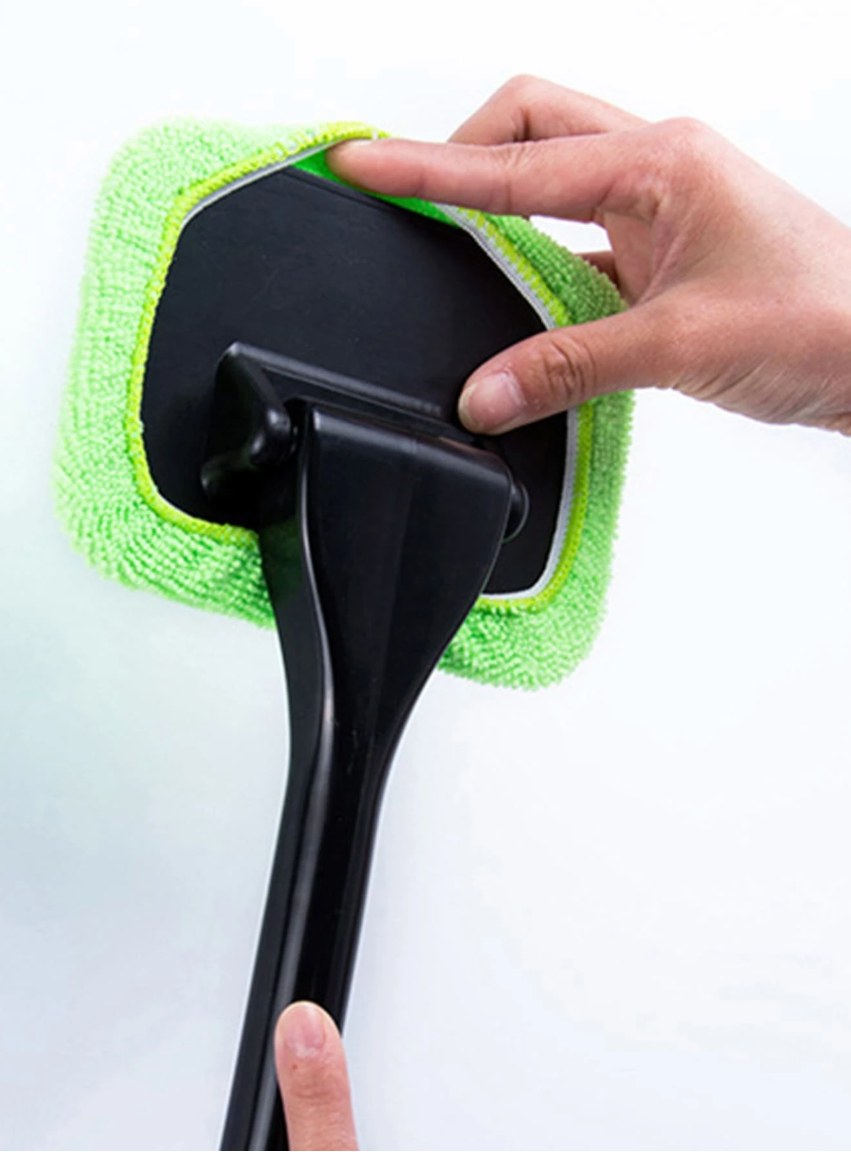 Limpiaparabrisas de Coche con Mango Largo de Microfibra - Limpieza Fácil y Eficiente