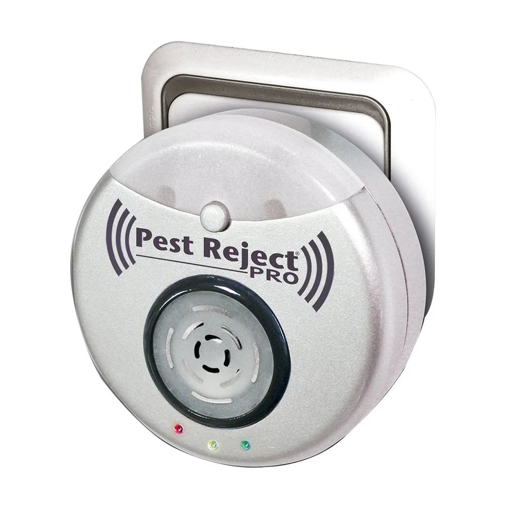 Ahuyentador de Plagas Pest Reject Pro | Repelente Ultrasónico y Electromagnético de 300 m²