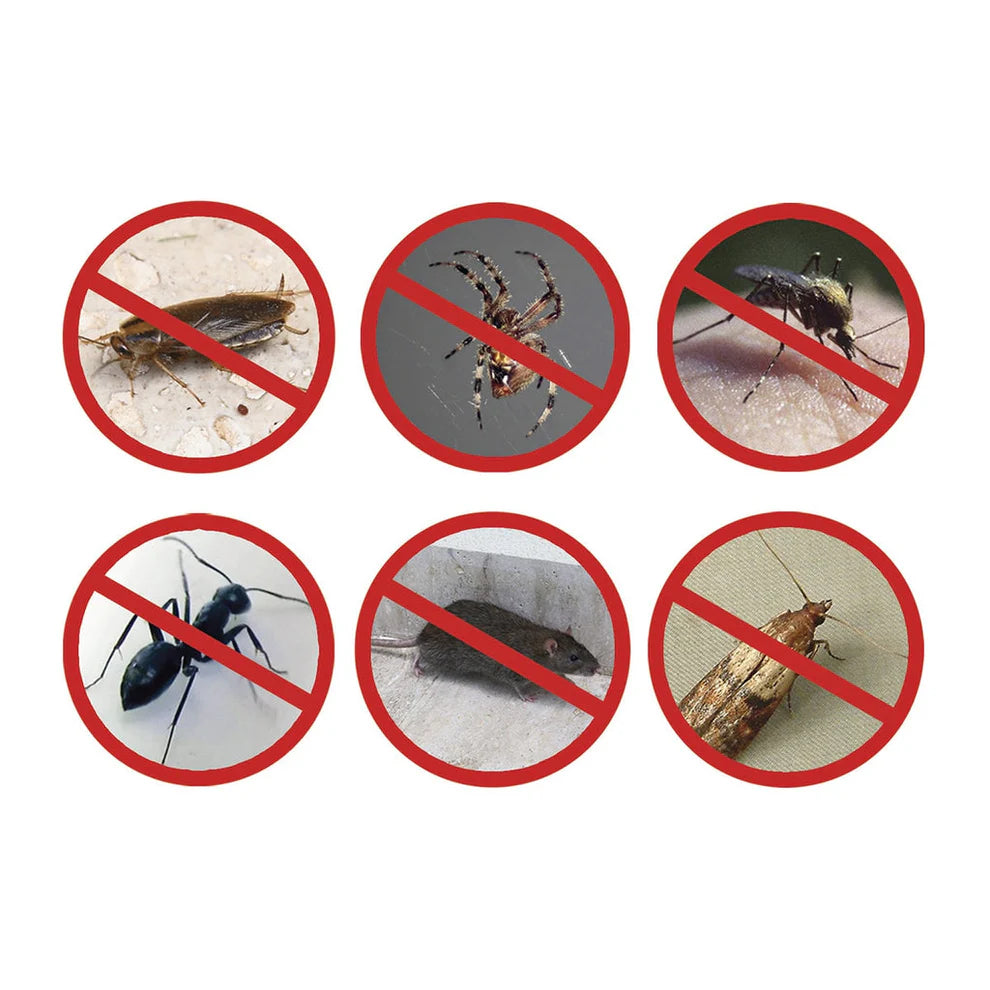 Ahuyentador de Plagas Pest Reject Pro | Repelente Ultrasónico y Electromagnético de 300 m²