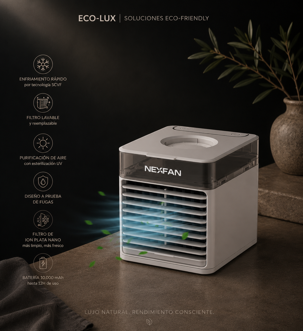 Aire Acondicionado Artic Air Ventilador Ultra Enfriador - Frescura Portátil y Eficiente