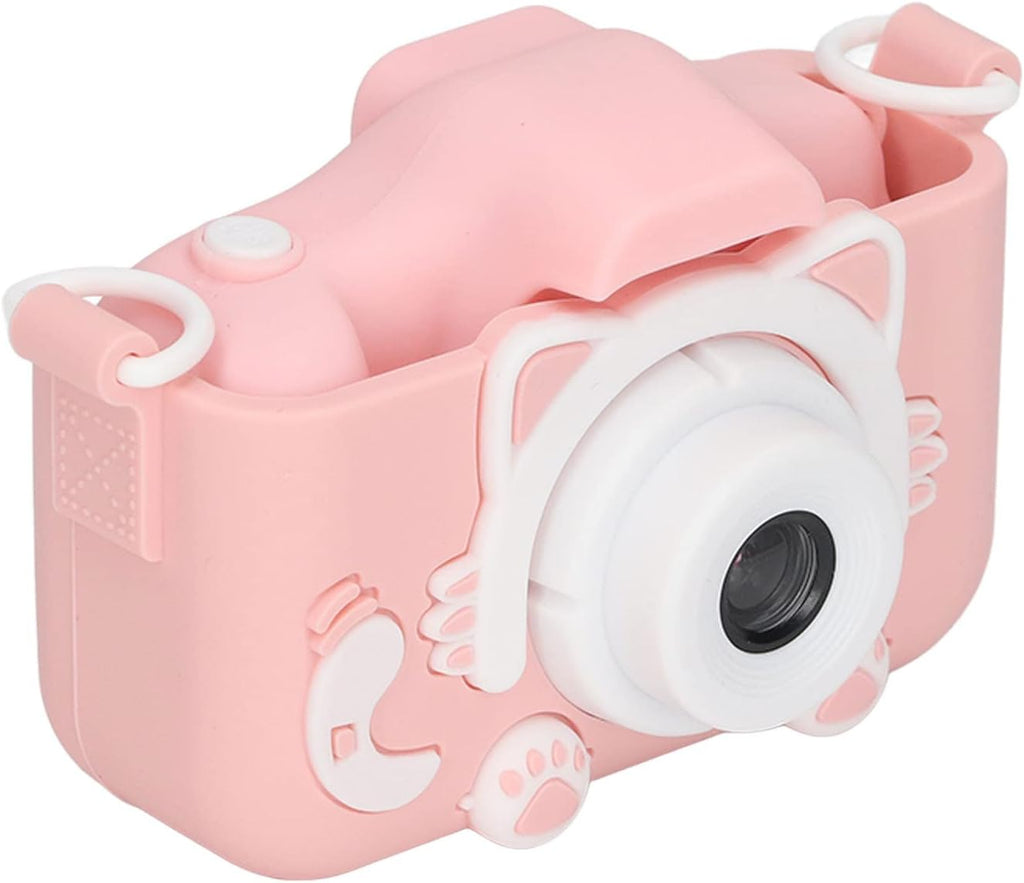 Cámara para Niños 20MP HD 2.0” + Tarjeta 32GB – Azul y Rosa, Compacta y Divertida