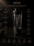 Coctelera Eléctrica Recargable 450ml | Batidora Portátil para Proteínas y Batidos Fitness