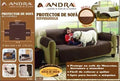 Protector de Sofá Reversible de 3 Plazas ANDRA | Funda Cubre Sofá Lavable de 280 cm